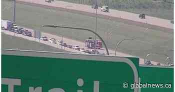 Tsuut’ina Trail crash leaves motorcyclist in critical, life-threatening condition