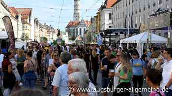 Viel los beim Auftakt des Stadtfests: Augsburg hat seine Sommernächte wieder