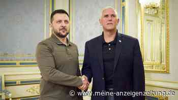 Früherer US-Vizepräsident Pence besucht Ukraine