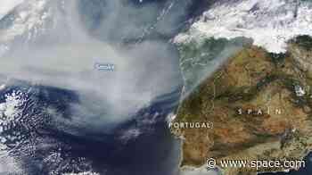 Smoke from Canadian wildfires chokes US midwest, reaches Europe (satellite photos)