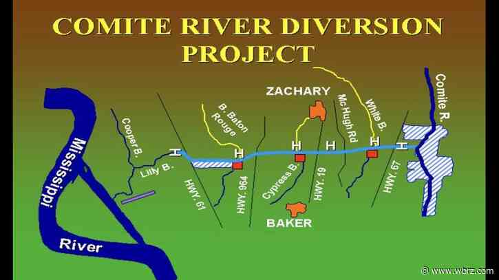 Comite diversion project to move forward; Graves hopes for funding strategy in early July