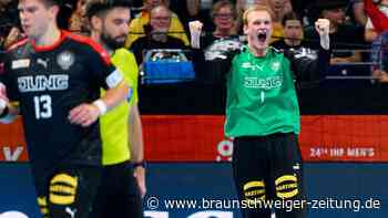 Deutsche U21-Handballer ziehen ins WM-Halbfinale ein