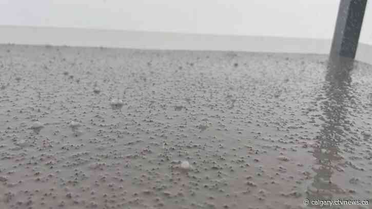 Severe storm rolls through Calgary, flooding streets and knocking out power