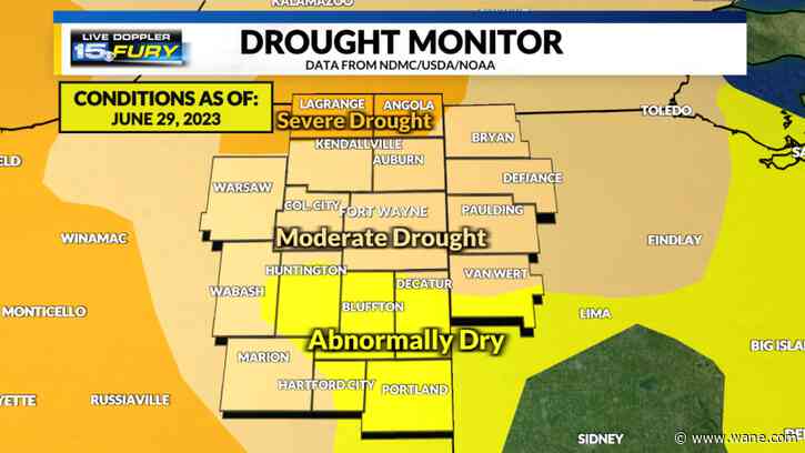 Drought now severe, despite recent rain