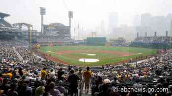 Wildfire smoke updates: MLB game delayed amid city's poor air quality