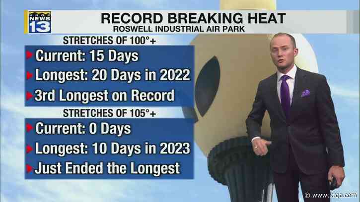 Storms possible in parts of eastern New Mexico Friday