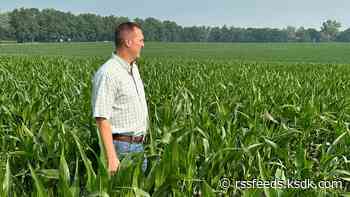 Central US is now getting worst of the drought. Corn crops are stressed, rivers are running low