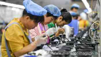 Einkaufsmanagerindex: Chinas Wirtschaft schwächelt weiter