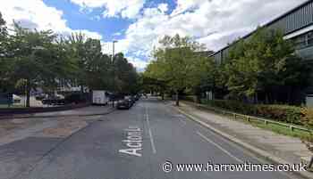 Park Royal crash: Road closed and traffic slow