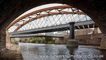 Ordsall Chord footbridge opens reconnecting Salford and Manchester