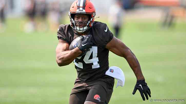 Nick Chubb "not worried at all" about offensive role with Deshaun Watson at QB