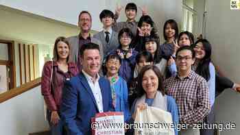 Gifhorns Bürgermeister Nerlich begrüßt Studierende aus Taiwan