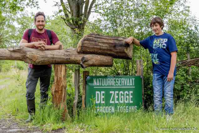 Benjamin (13) wint titel Jongste Wetenschapper en trekt een dag met vorser door natuurgebied De Zegge: “Ik wil later echt onderzoeker worden”