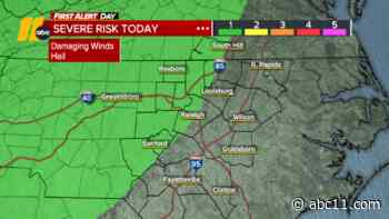 Severe weather possible today, Code Orange air quality alert in place