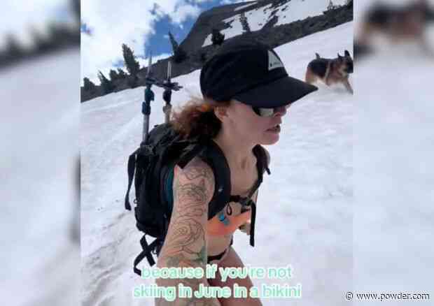 Oregon Skier Scores 23rd Consecutive Month On Snow