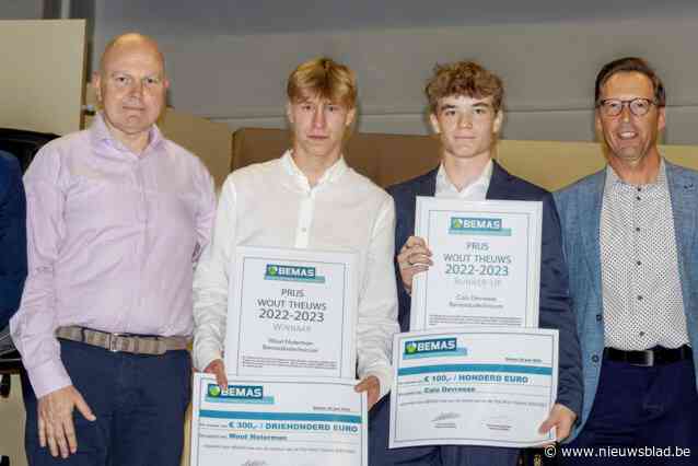 Leerling Bernardustechnicum Oudenaarde verbetert lasmachine van Willy Naessens en wint Prijs Wout Theuws voor beste eindwerk