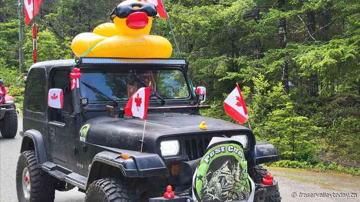Post Creek residents east of Chilliwack have their own Canada Day parade