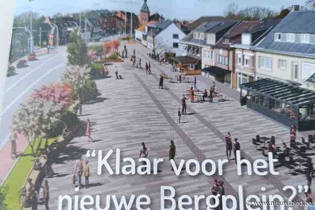 “Kan je nieuw Bergplein niet aanleggen en er toch voorlopig op laten parkeren?”