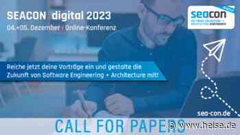 heise-Angebot: Seacon 2023: Jetzt mit Vorträgen für die Softwarekonferenz bewerben