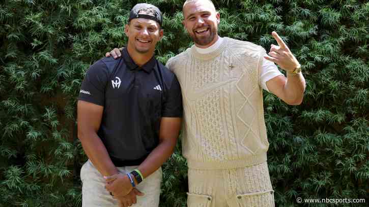 Patrick Mahomes, Travis Kelce win celebrity golf match against Steph Curry, Klay Thompson
