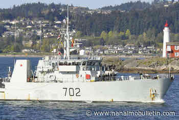 HMCS Nanaimo in town for tours over Canada Day long weekend