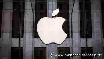 Apple wieder mehr als drei Billionen Dollar wert