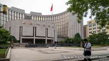 Geldpolitik: Insider: Yuan-Schwäche ruft Chinas Notenbank auf den Plan