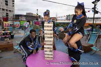 Roof East: Win big at the rooftop bar’s Jenga Championship