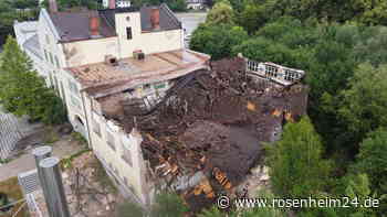 Nach Einsturz des alten Brauereidachs am Bad Aiblinger Kellerberg: Kinderhaus kurzzeitig evakuiert