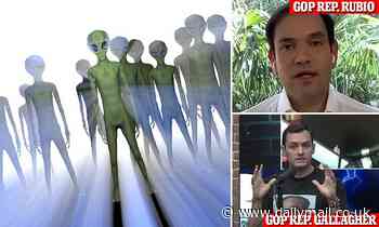 UFO fever grips Washington: Republican Congressman says UFOs may be 'ancient civilization'