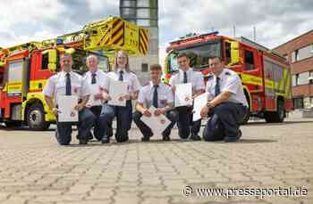 FW Ratingen: Glückwunsch! Feuerwehrausbildungen ein voller Erfolg!