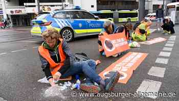 "Klimakleber" in Augsburg: Eskalation dient dem Klimaschutz nicht
