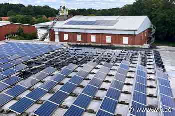 Photovoltaikanlage sorgt für Brand auf Lagerhalle