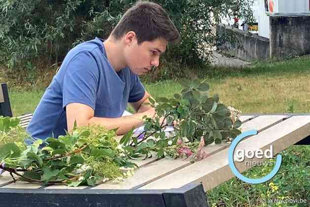 PXL-studenten groenmanagement leggen examens buiten af