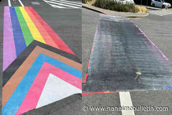 Vancouver Island mayor speaks out after Pride crosswalk vandalized