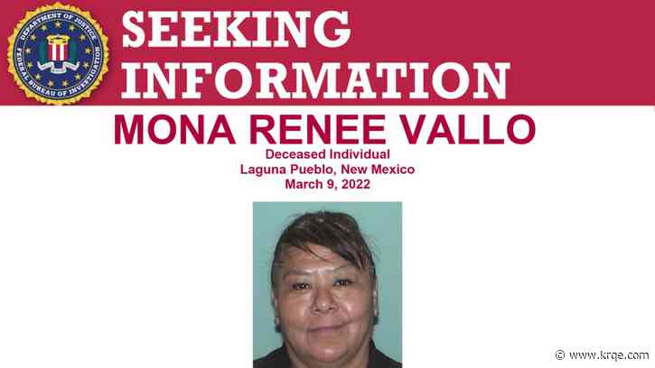 FBI doubles reward offered for Laguna Pueblo case