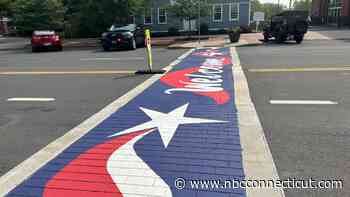 New street mural in Middletown honors veterans