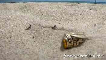 Woman's class ring lost on the beach found by stranger 20 years later