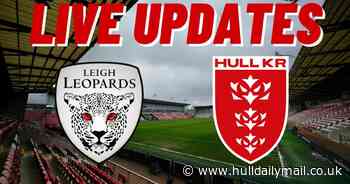 Leigh Leopards v Hull KR live score updates: Rovers produce awful first-half in Leigh