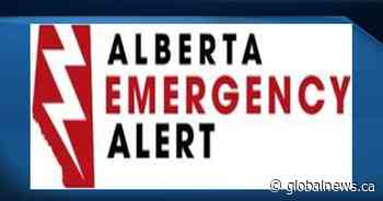 Possible tornado in central Alberta triggers Alberta Emergency Alert