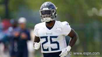 Titans RB Haskins arrested on charge of assault