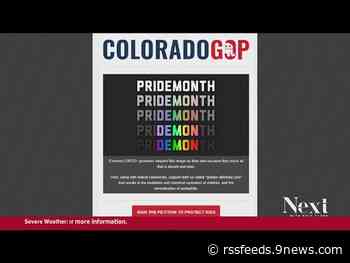 Colorado GOP celebrates end of Pride Month with bigotry