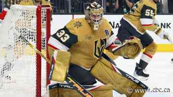Golden Knights re-sign Stanley Cup-winning goalie Adin Hill to 2-year deal