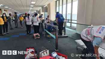 Thailand: Rescuers amputate leg of woman stuck in travelator