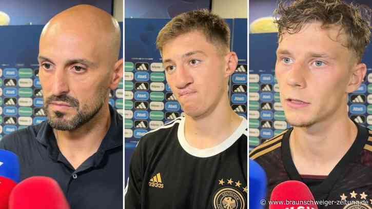 U21 nach EM-Aus enttäuscht: "Das tut weh"
