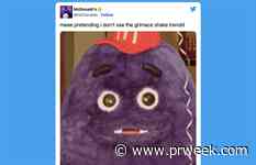 McDonald’s Grimace ‘pretending not to see’ shake trend