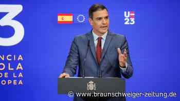 Spaniens Regierungschef Sánchez zu Gesprächen in Kiew