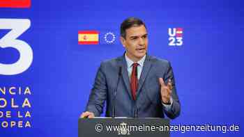 Spaniens Regierungschef Sánchez zu Gesprächen in Kiew