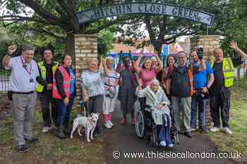 Hitchin Green Close in Harold Hill reopens after long works