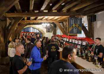 Beer Festival at Merchant Adventurer’s Hall  in York
